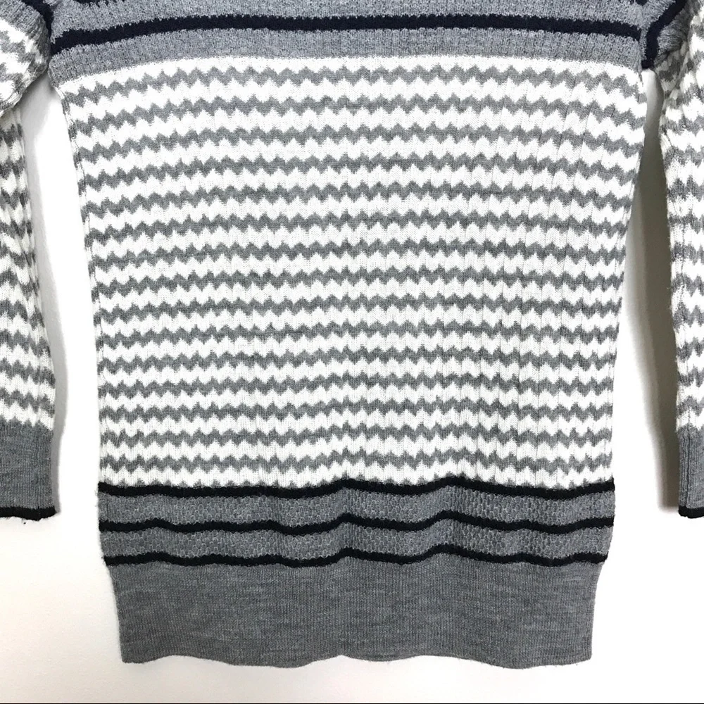 J. Crew Tippi Mixed Stitch Merino Wool Sweater XS